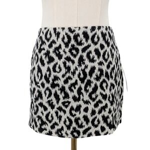 Forever 21 Leopard Print Mini Skirt Y2K Club Kid Micro Skirt Deadstock Size S‎